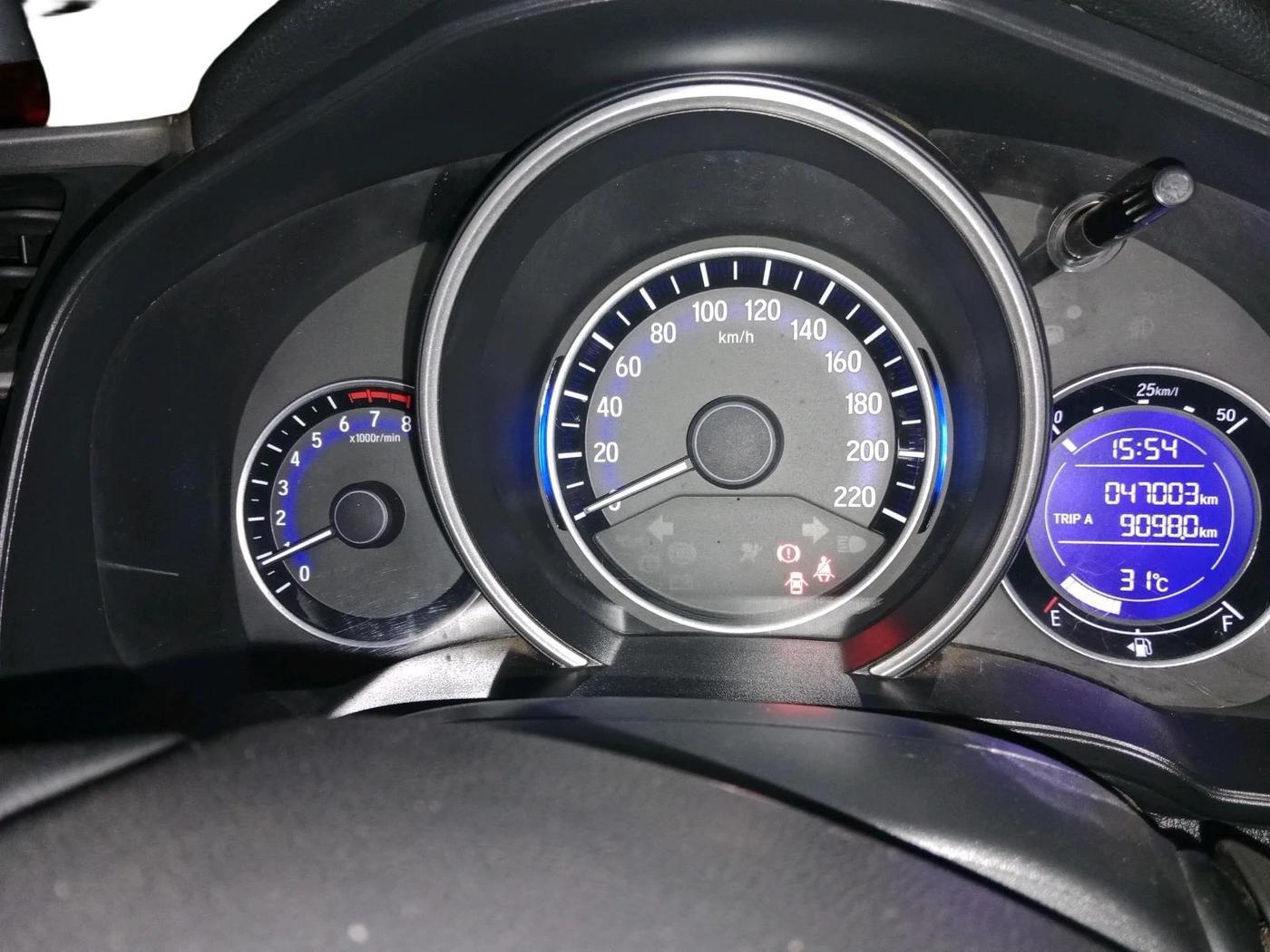 2016 Honda Jazz 1.2L I-VTEC V, Petrol, Manual, 47,003 km, interior