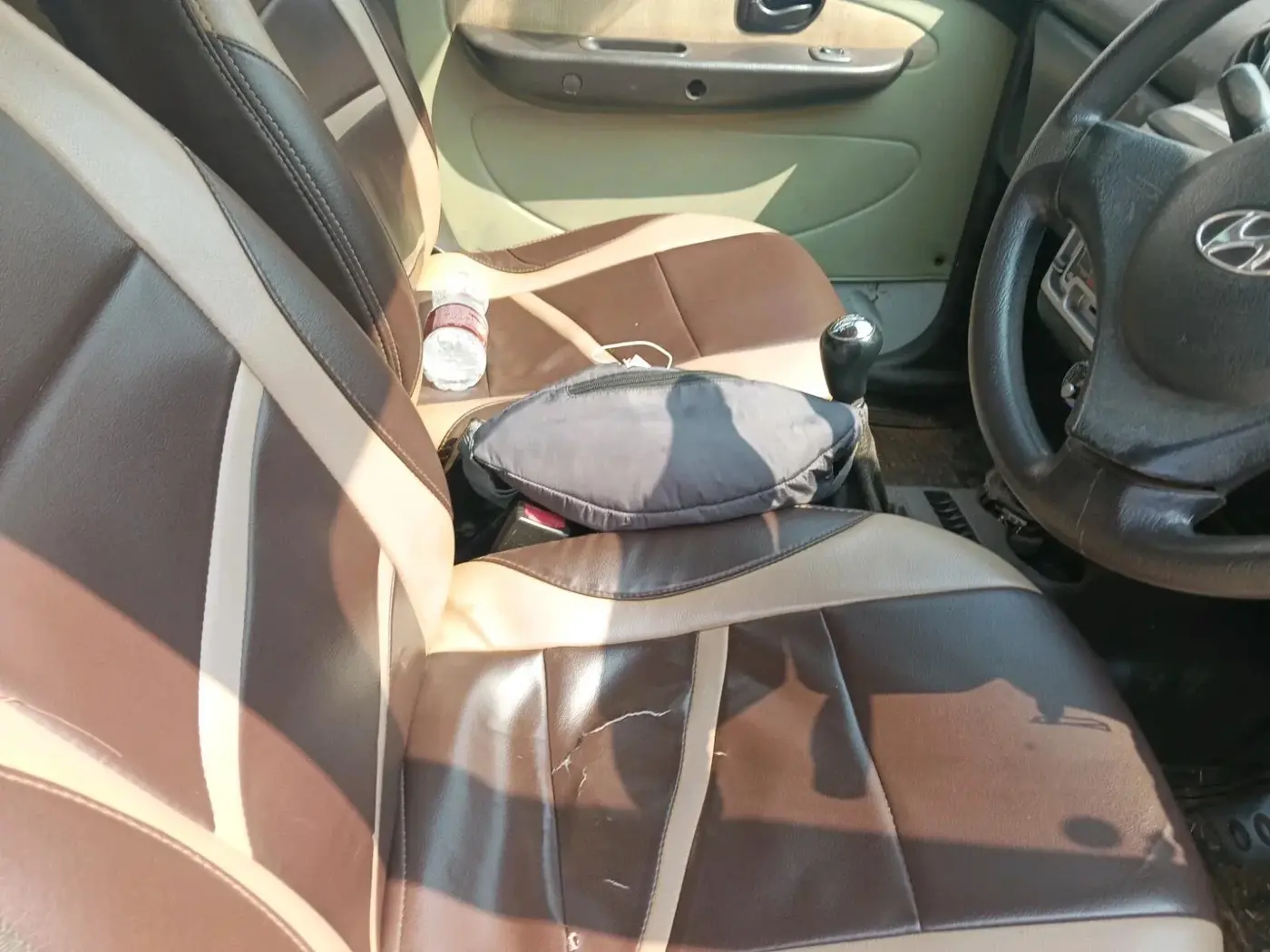 2012 Hyundai Santro Xing GL LPG, Petrol, Manual, 1,59,824 km, interior