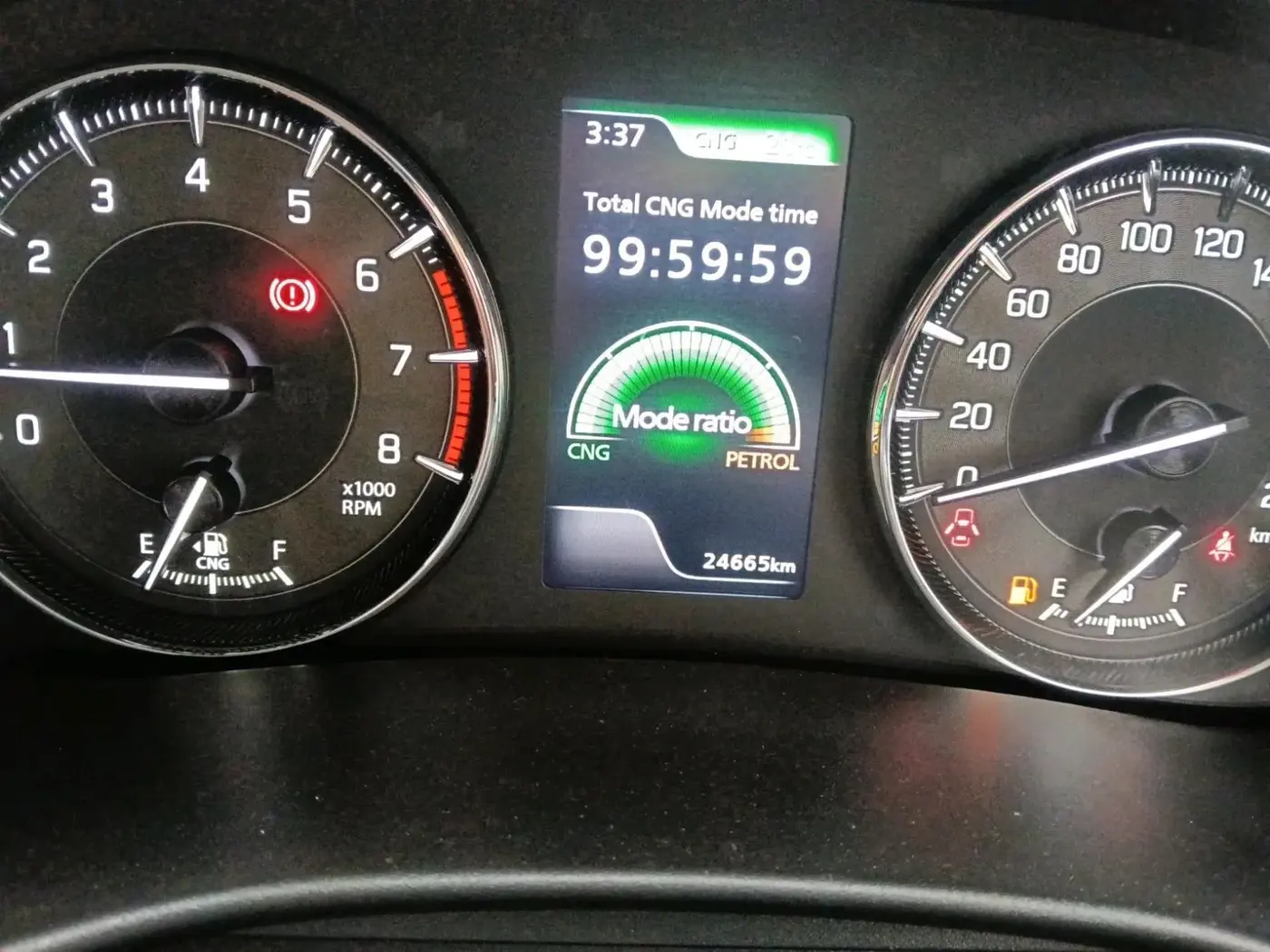 2024 Maruti Baleno  ZETA CNG 1.2L, CNG, Manual, 24,665 km, interior