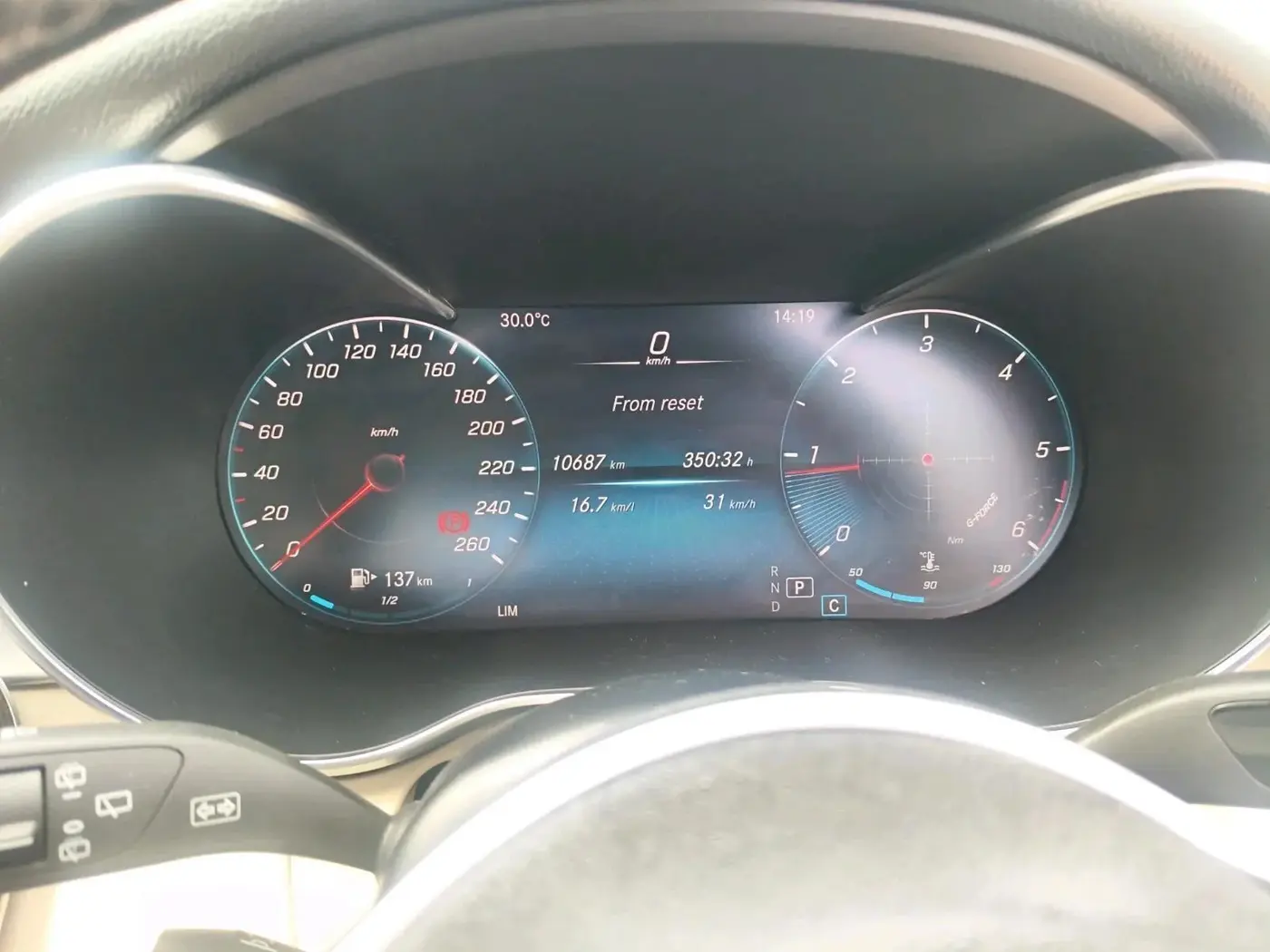 2019 Mercedes Benz C Class C 220d PRIME, Diesel, Automatic, 84,350 km, interior