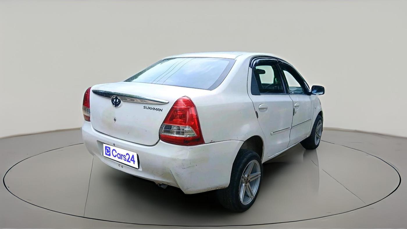 2011 Toyota Etios GD, Diesel, Manual, 1,54,622 km, exterior