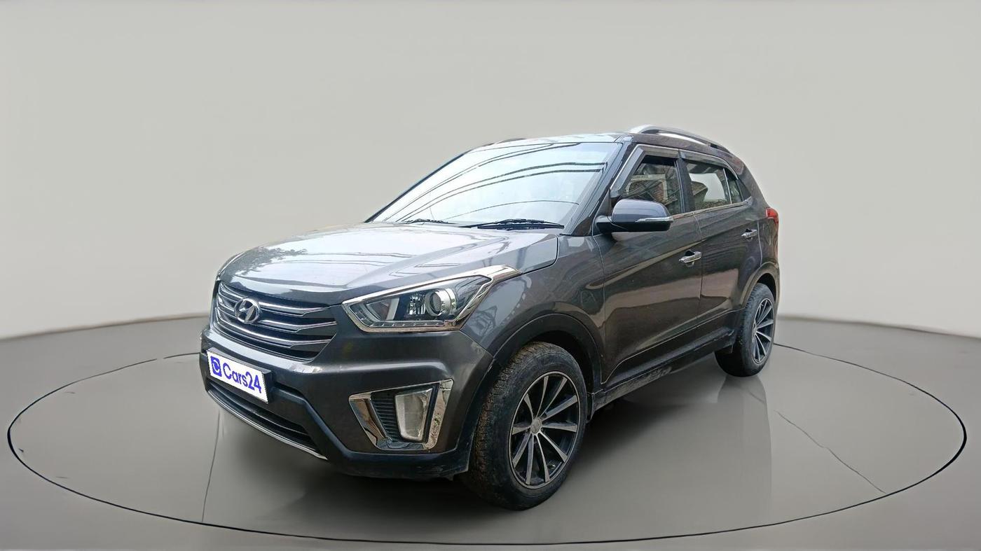 2016 Hyundai Creta SX PLUS AT 1.6 DIESEL, Diesel, Automatic, 98,641 km, exterior