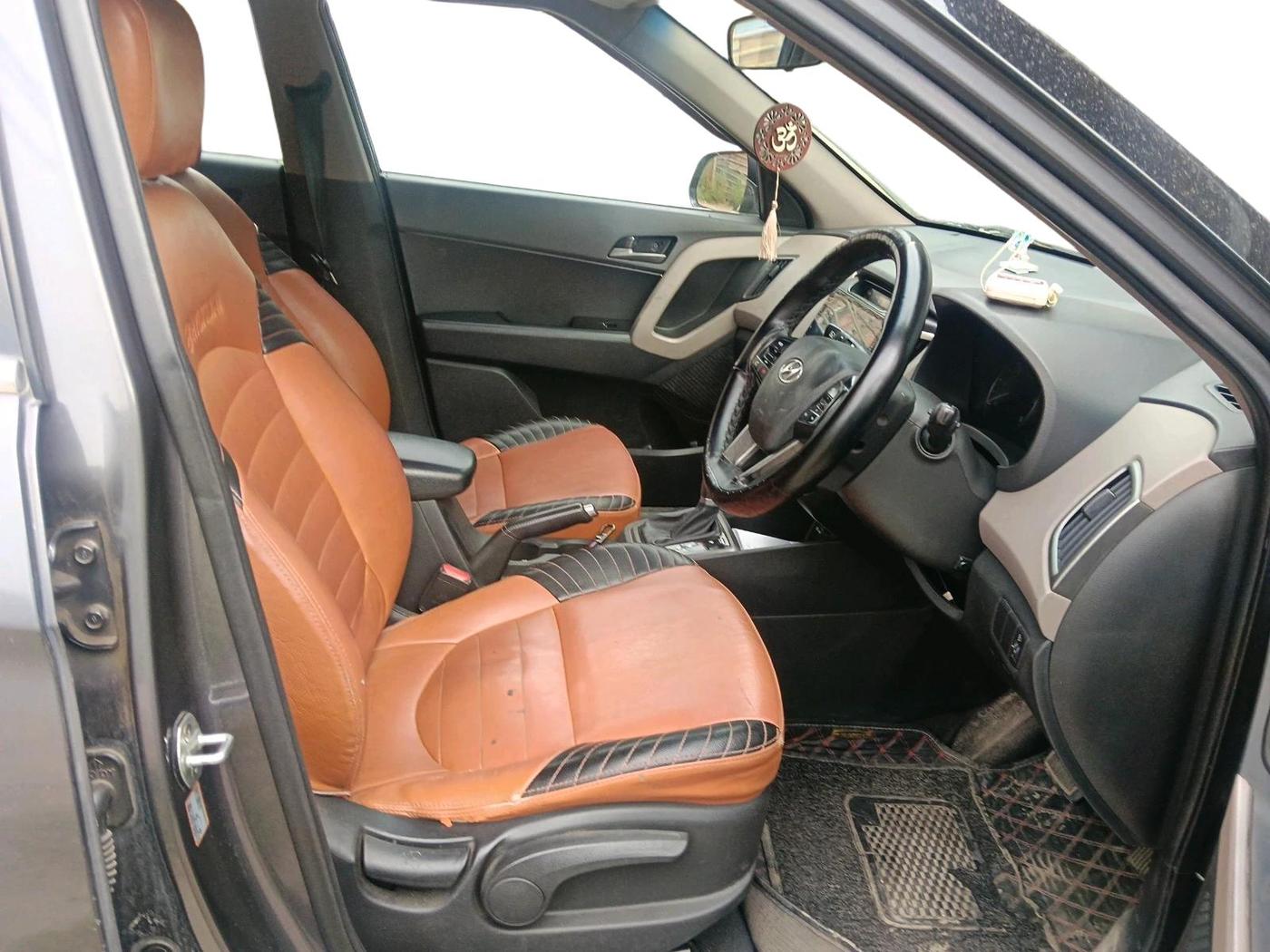 2016 Hyundai Creta SX PLUS AT 1.6 DIESEL, Diesel, Automatic, 98,641 km, interior