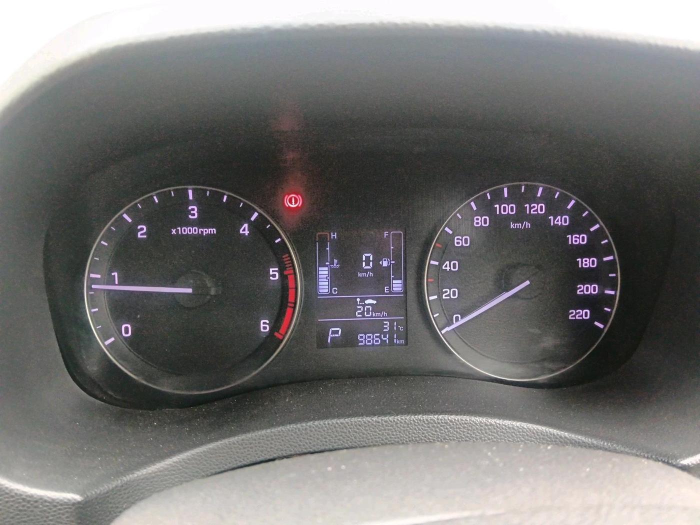 2016 Hyundai Creta SX PLUS AT 1.6 DIESEL, Diesel, Automatic, 98,641 km, interior