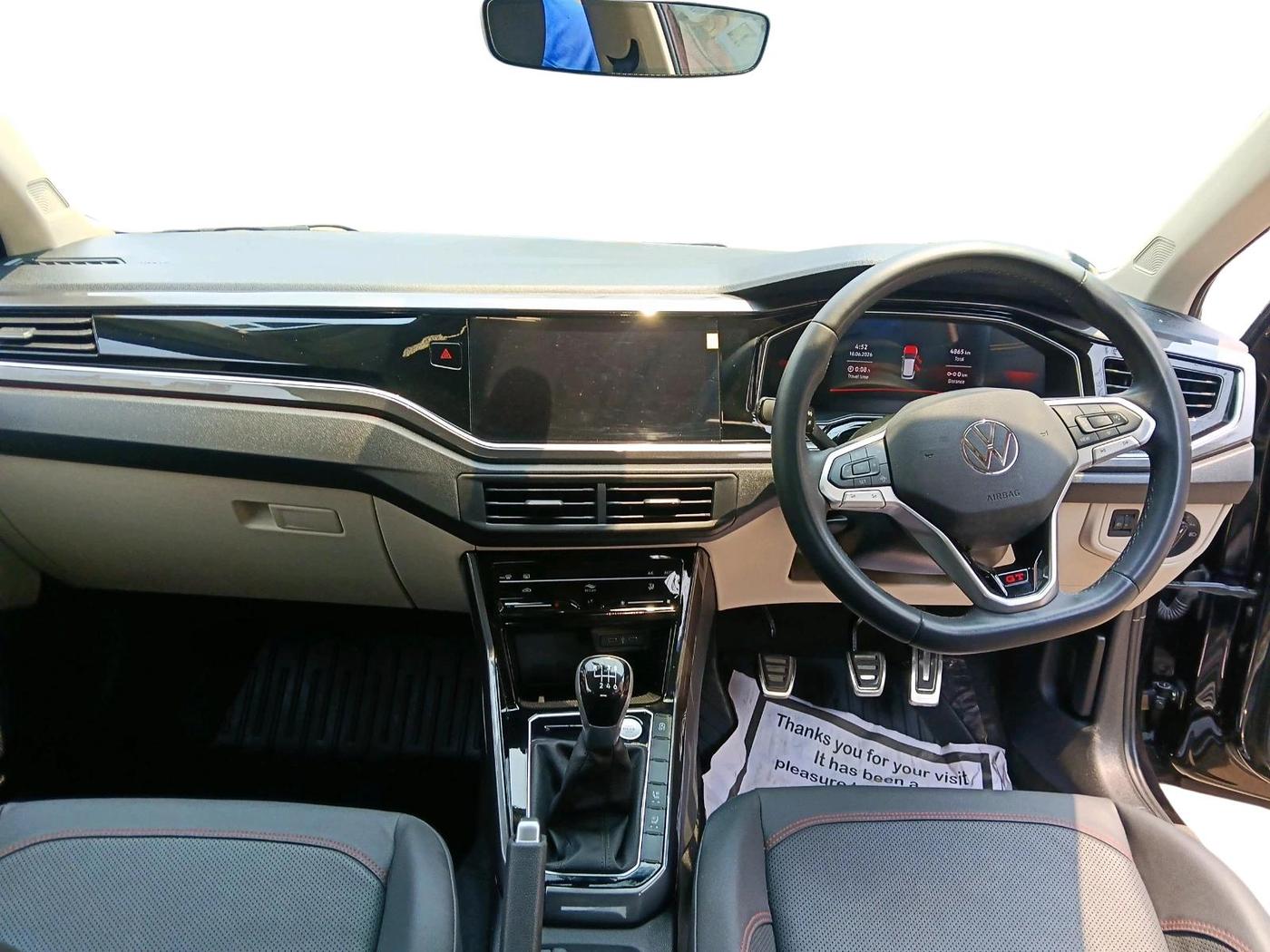 2025 Volkswagen VIRTUS  GT Plus 1.5 MT , Petrol, Manual, 4,866 km, interior
