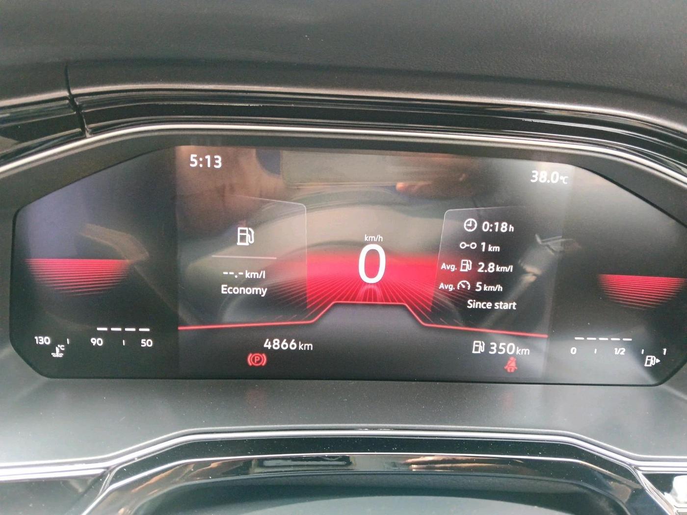 2025 Volkswagen VIRTUS  GT Plus 1.5 MT , Petrol, Manual, 4,866 km, interior