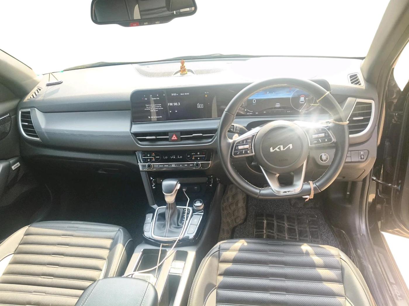 2023 KIA SELTOS  GTX Plus 1.5 Turbo Petrol DCT, Petrol, Automatic, 22,422 km, interior