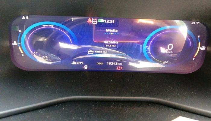 2025 Tata Curvv Creative Plus S 1.2 Petrol 6MT, Petrol, Manual, 19,243 km, interior