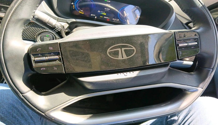 2025 Tata Curvv Creative Plus S 1.2 Petrol 6MT, Petrol, Manual, 19,243 km, interior