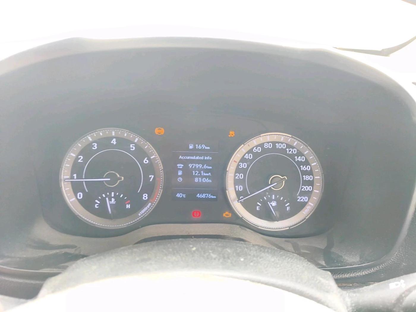 2019 Hyundai VENUE SX 1.0 (O) TURBO, Petrol, Manual, 46,876 km, interior