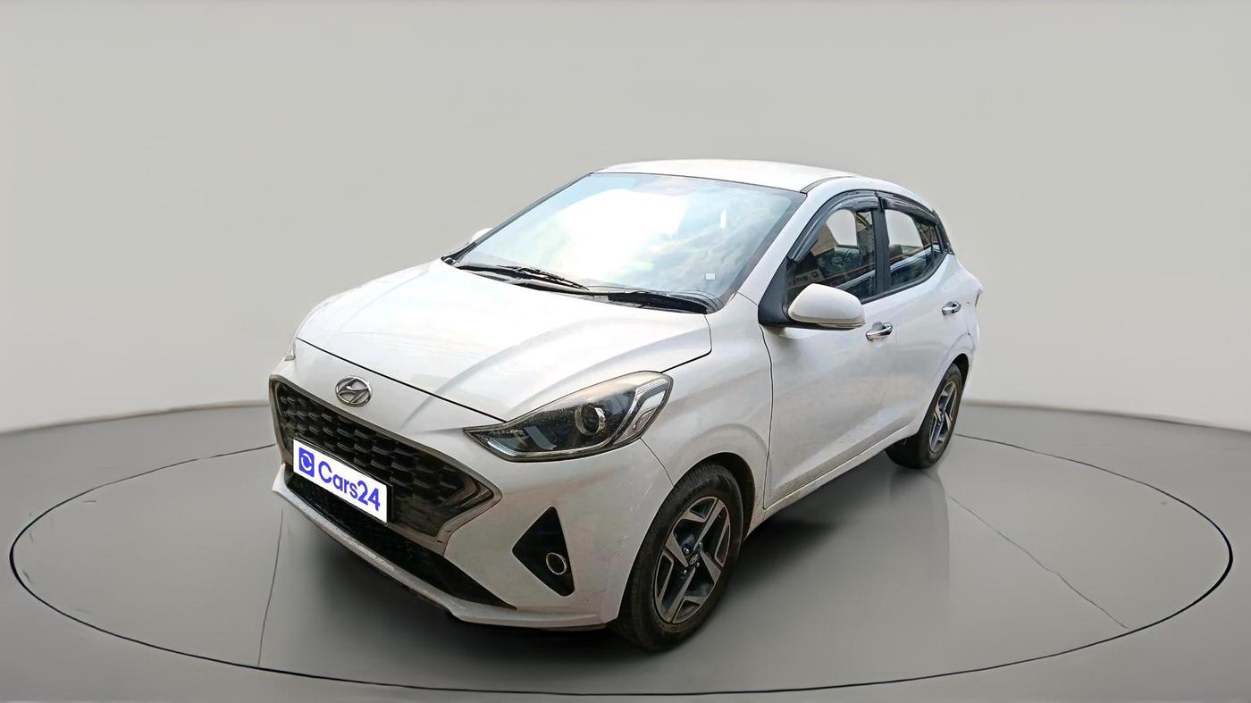 2020 Hyundai AURA SX 1.2 (O), Petrol, Manual, 68,309 km, exterior