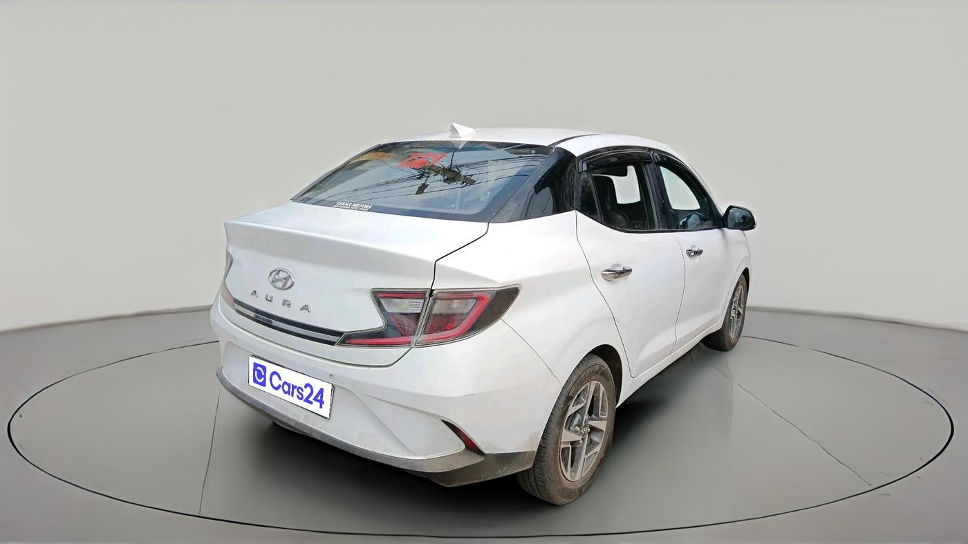 2020 Hyundai AURA SX 1.2 (O), Petrol, Manual, 68,309 km, exterior