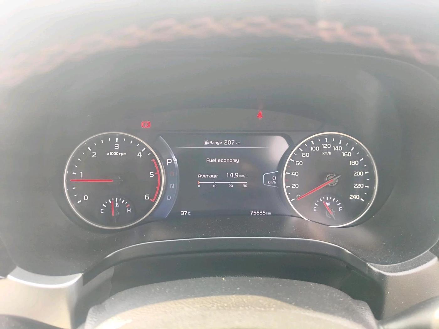 2020 KIA SELTOS GTX PLUS AT 1.5 DIESEL, Diesel, Automatic, 75,635 km, interior