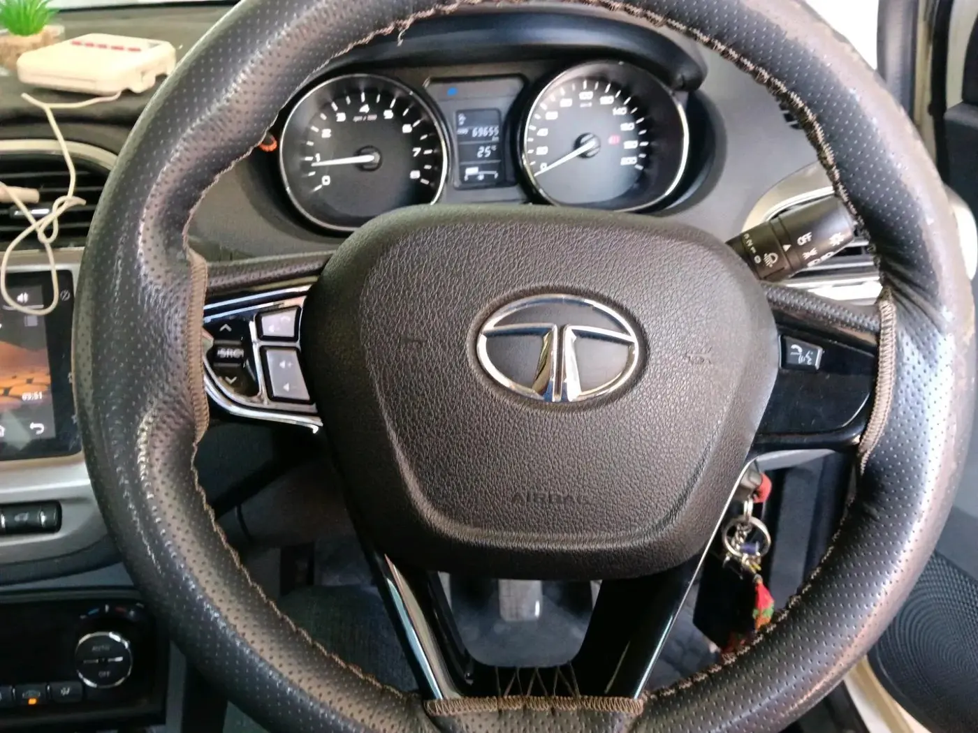 2018 Tata TIGOR XZ PLUS PETROL, Petrol, Manual, 69,656 km, interior