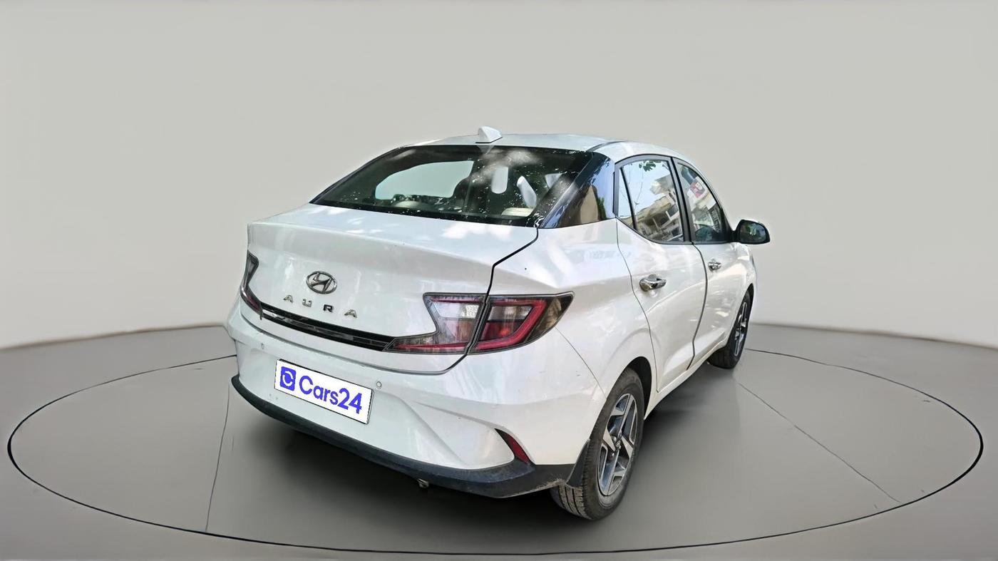 2020 Hyundai AURA SX 1.2 (O), Petrol, Manual, 51,100 km, exterior