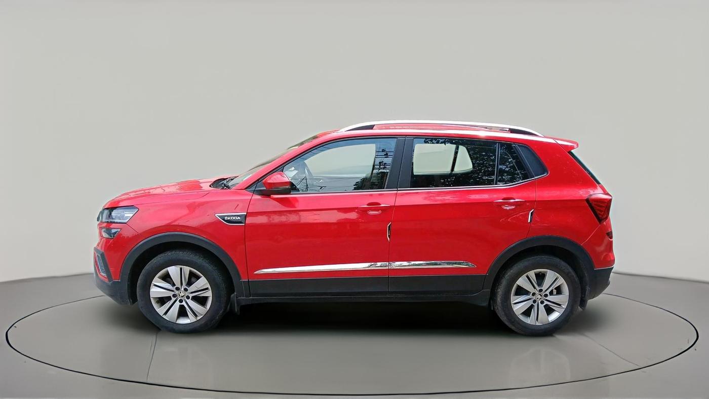 2022 Skoda KUSHAQ AMBITION 1.0L TSI AT, Petrol, Automatic, 80,696 km, exterior