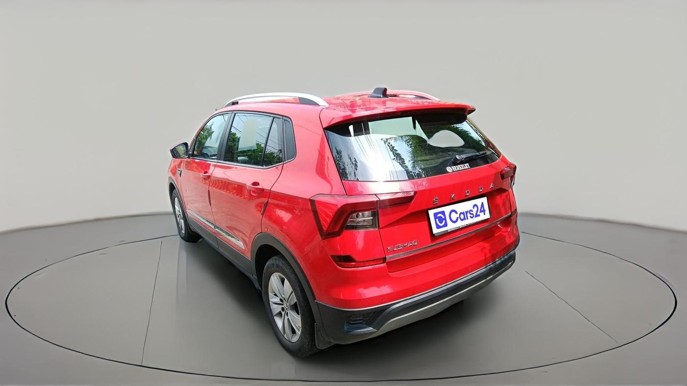 2022 Skoda KUSHAQ AMBITION 1.0L TSI AT, Petrol, Automatic, 80,696 km, exterior
