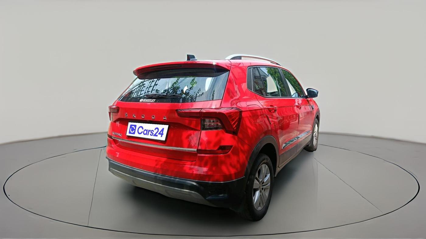 2022 Skoda KUSHAQ AMBITION 1.0L TSI AT, Petrol, Automatic, 80,696 km, exterior