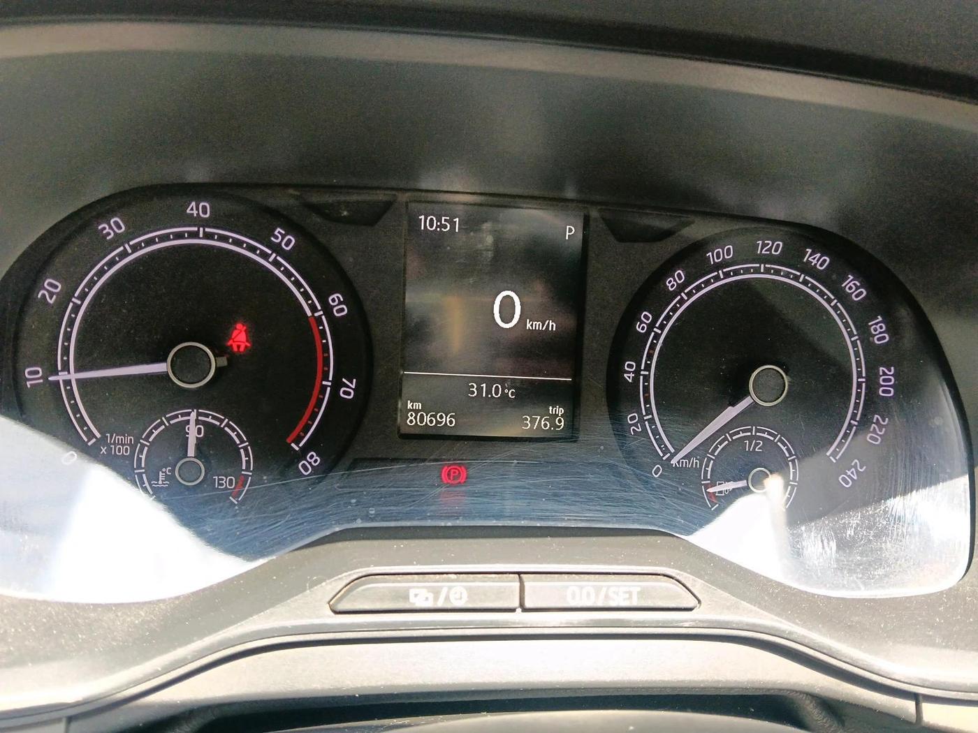 2022 Skoda KUSHAQ AMBITION 1.0L TSI AT, Petrol, Automatic, 80,696 km, interior