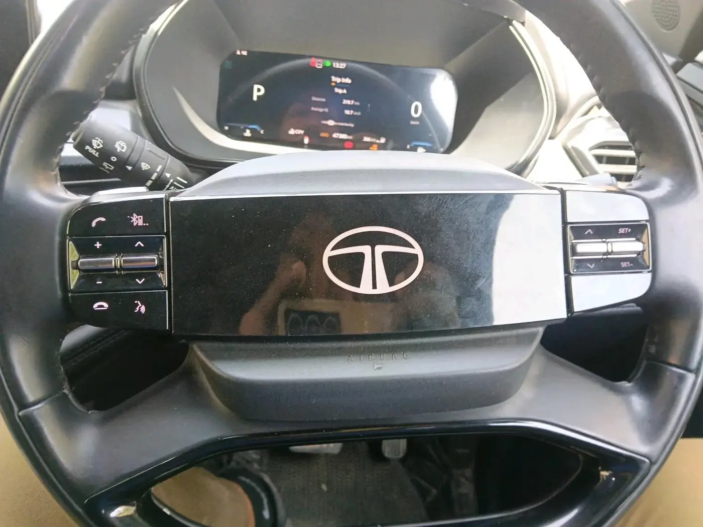 2024 Tata Harrier FEARLESS DARK EDITION AT, Diesel, Automatic, 47,381 km, interior