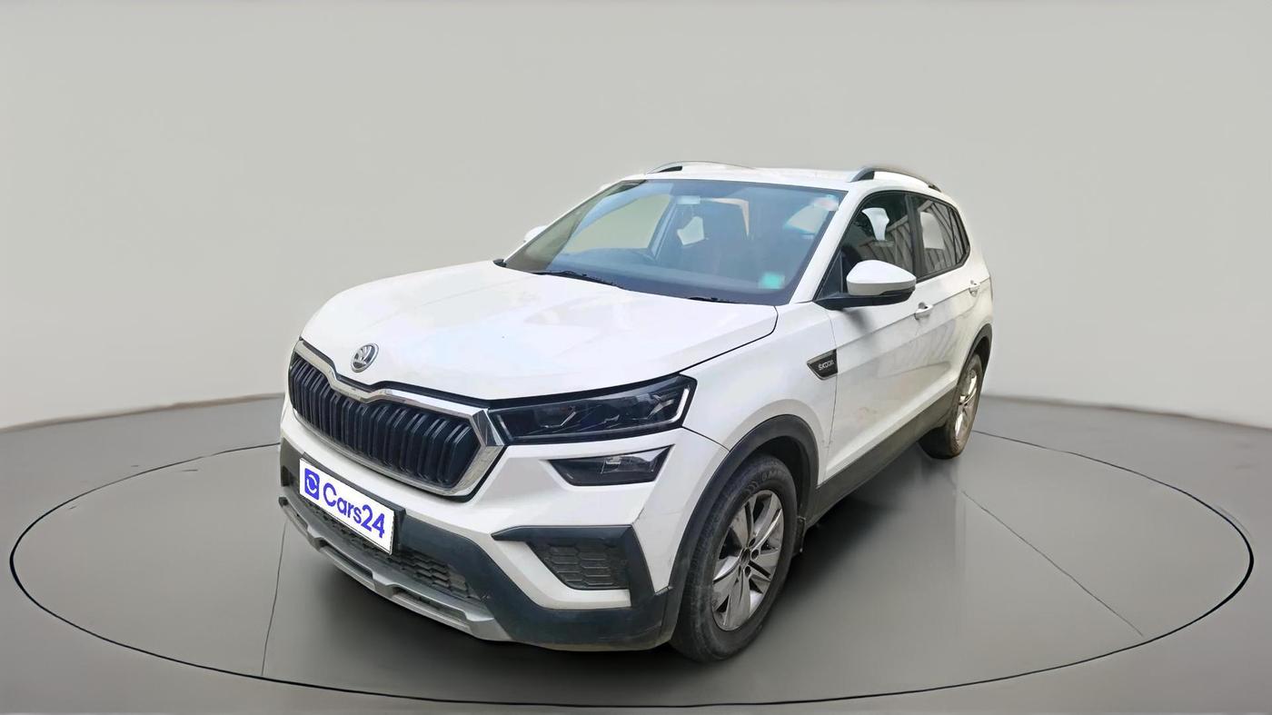 2022 Skoda KUSHAQ AMBITION 1.0L TSI AT, Petrol, Automatic, 1,16,391 km, exterior