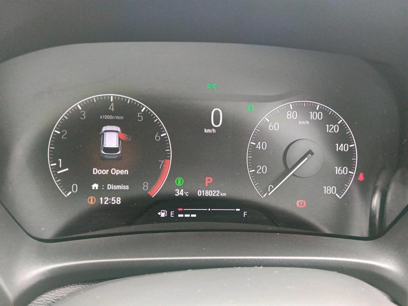2023 Honda ELEVATE ZX CVT, Petrol, Automatic, 18,022 km, interior