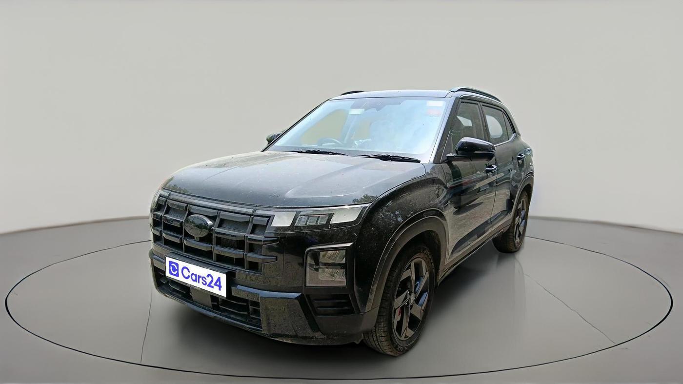 2026 Hyundai Creta King Knight Edition 1.5 Diesel AT Dual Tone, Diesel, Automatic, 4,386 km, exterior