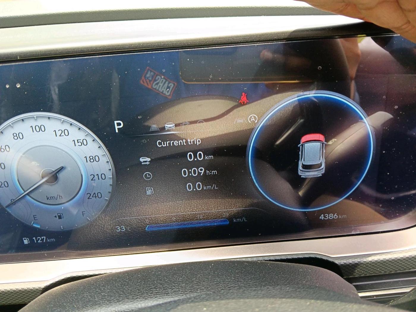 2026 Hyundai Creta King Knight Edition 1.5 Diesel AT Dual Tone, Diesel, Automatic, 4,386 km, interior