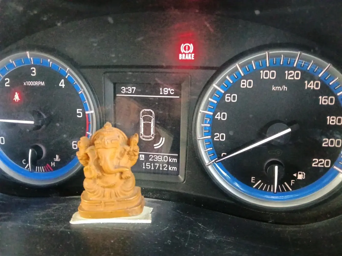 2016 Maruti S Cross ALPHA 1.3, Diesel, Manual, 1,51,712 km, interior