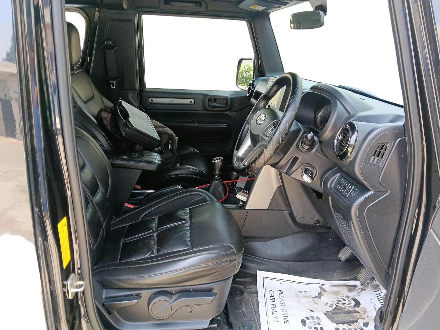2021 Mahindra Thar LX HARD TOP 4WD MT, Diesel, Manual, 76,978 km, interior