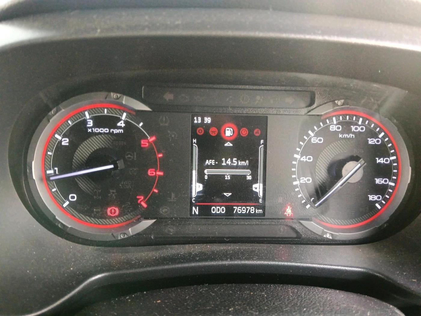 2021 Mahindra Thar LX HARD TOP 4WD MT, Diesel, Manual, 76,978 km, interior