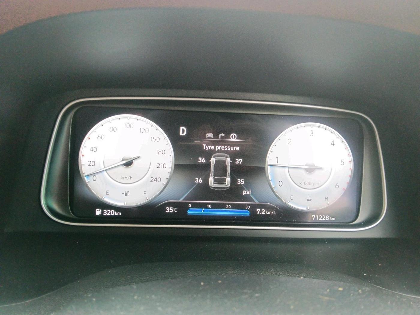 2021 Hyundai ALCAZAR 1.5 SIGNATURE (O) AT 7STR, Diesel, Automatic, 71,228 km, interior
