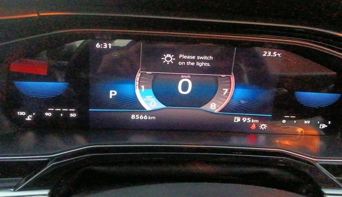 2024 Volkswagen VIRTUS TOPLINE TSI 1.0 AT, Petrol, Automatic, 8,566 km, interior