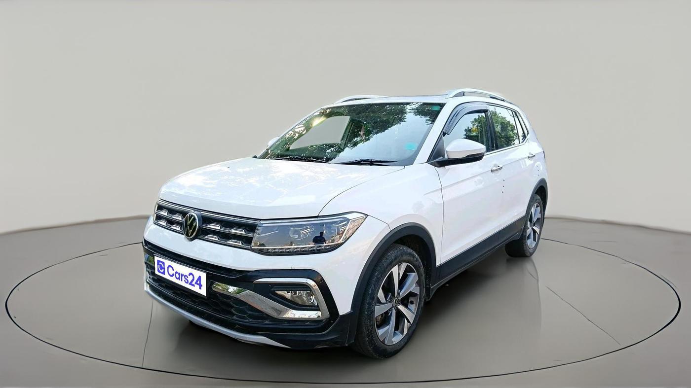 2022 Volkswagen TAIGUN TOPLINE 1.0 TSI MT, Petrol, Manual, 47,828 km, exterior