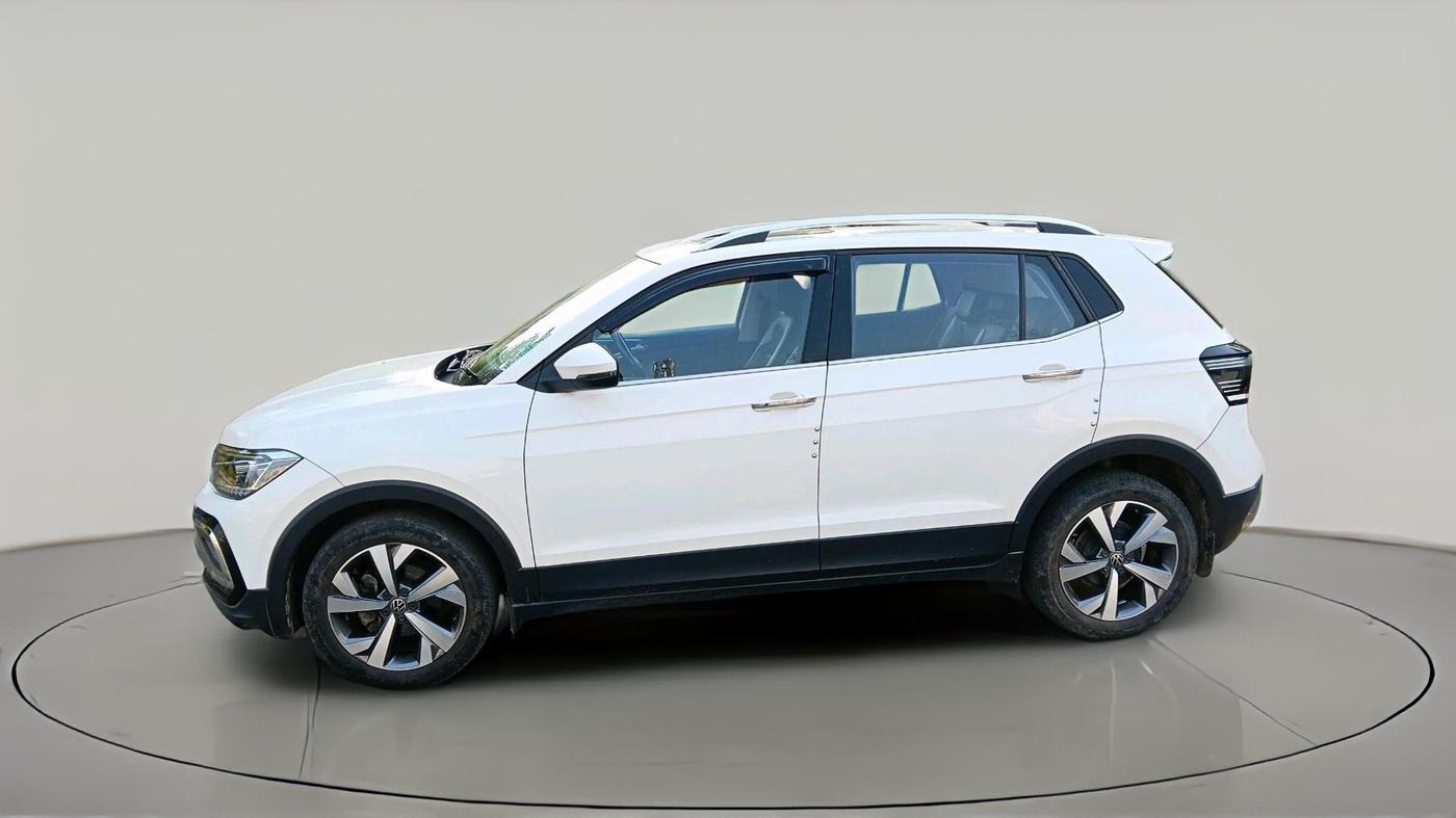 2022 Volkswagen TAIGUN TOPLINE 1.0 TSI MT, Petrol, Manual, 47,828 km, exterior