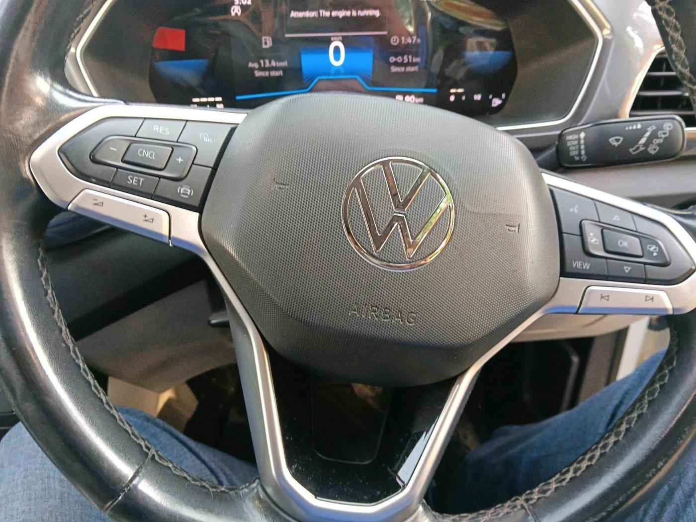 2022 Volkswagen TAIGUN TOPLINE 1.0 TSI MT, Petrol, Manual, 47,828 km, interior
