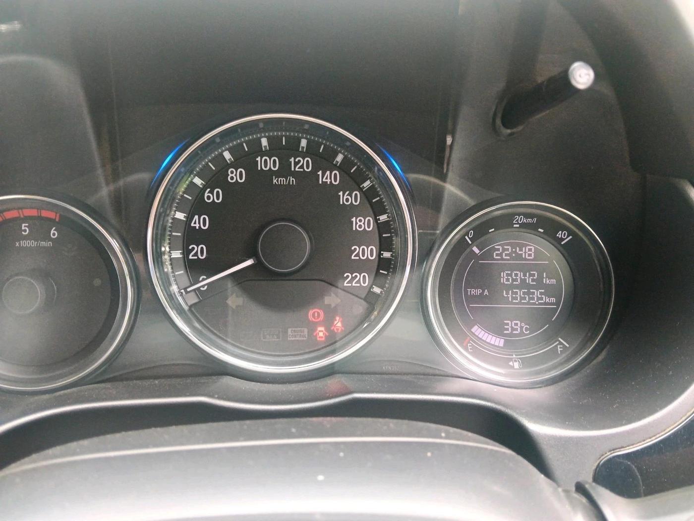 2017 Honda City 1.5L I-DTEC V, Diesel, Manual, 1,69,421 km, interior