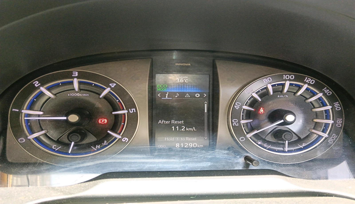 2022 Toyota Innova Crysta 2.4 VX 7 STR, Diesel, Manual, 81,290 km, interior