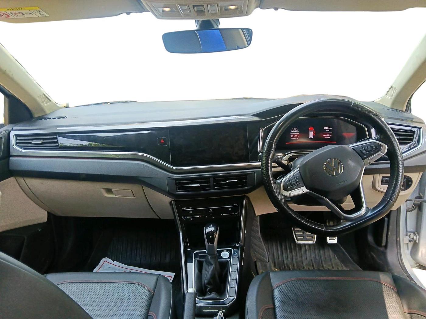 2023 Volkswagen VIRTUS GT PLUS TSI 1.5 EVO DSG, Petrol, Automatic, 58,287 km, interior