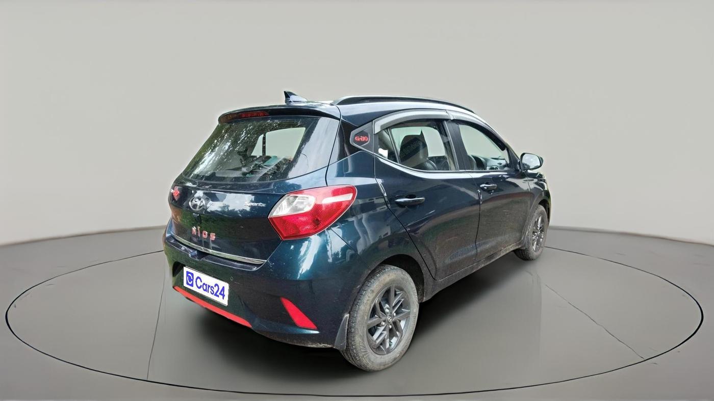 2021 Hyundai GRAND I10 NIOS SPORTZ AMT 1.2 KAPPA VTVT, Petrol, Automatic, 35,000 km, exterior