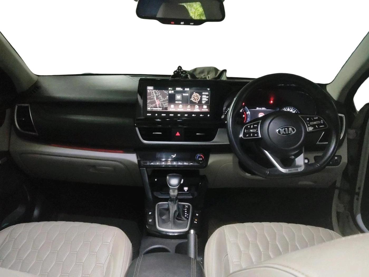 2019 KIA SELTOS HTX PLUS AT1.5 DIESEL, Diesel, Automatic, 53,942 km, interior