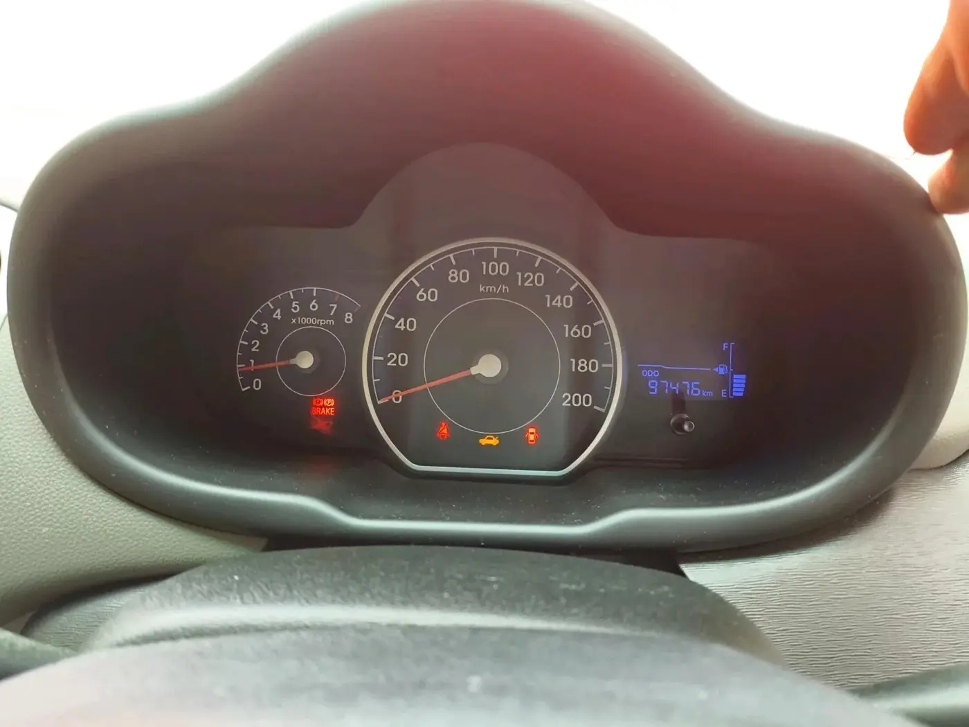 2011 Hyundai i10 SPORTZ 1.2, Petrol, Manual, 97,479 km, interior