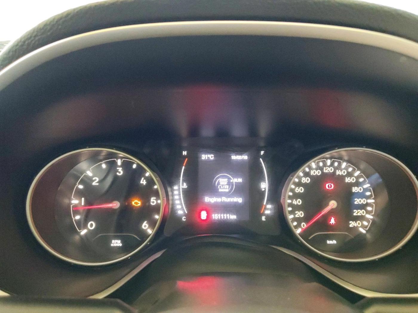 2017 Jeep Compass LIMITED 2.0 DIESEL 4X4, Diesel, Manual, 1,51,111 km, interior