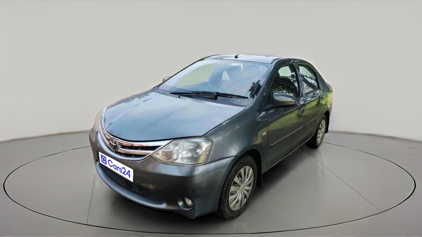 2013 Toyota Etios G, Petrol, Manual, 1,05,487 km, exterior