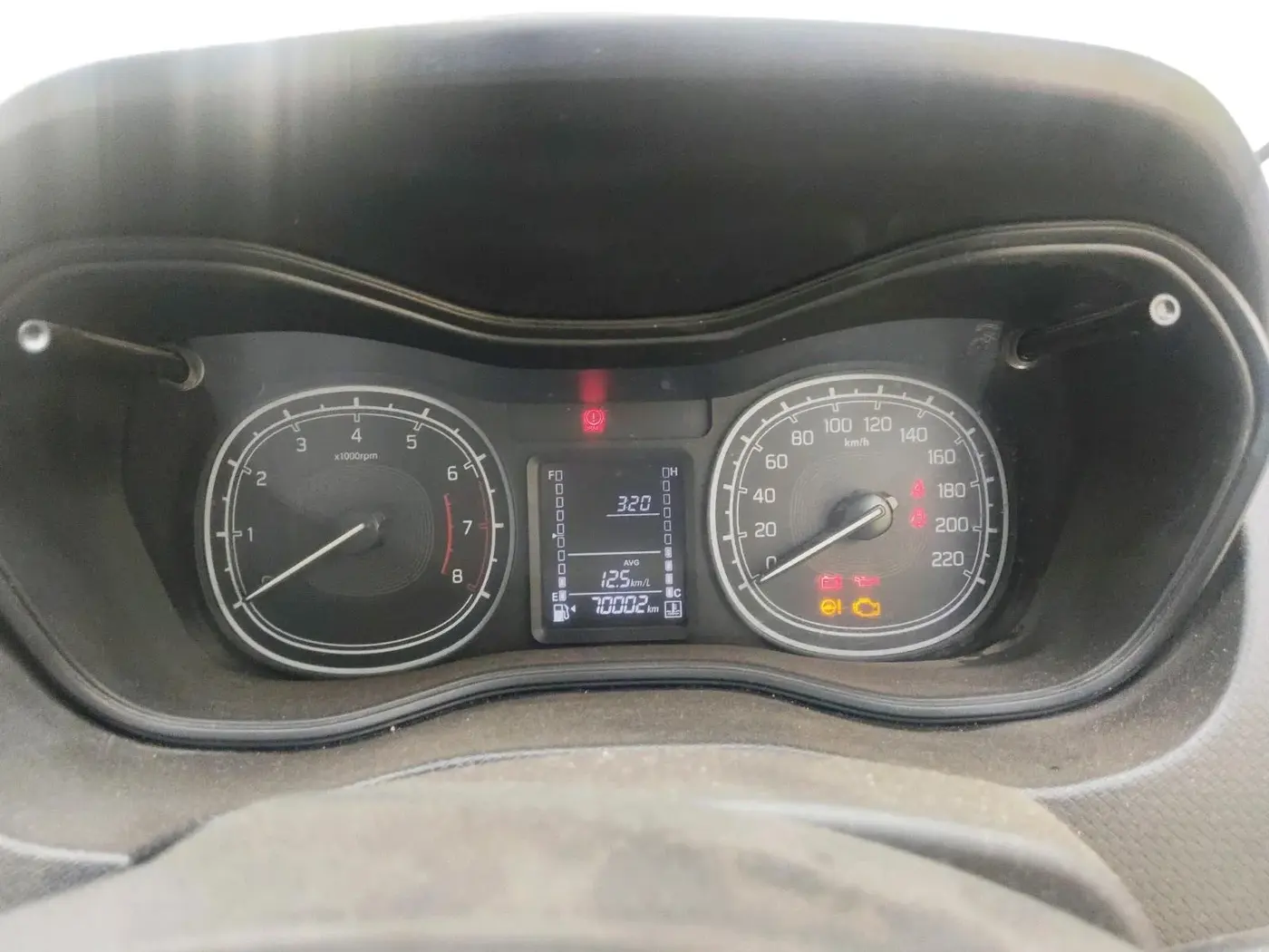 2021 Maruti Vitara Brezza LXI, Petrol, Manual, 71,000 km, interior