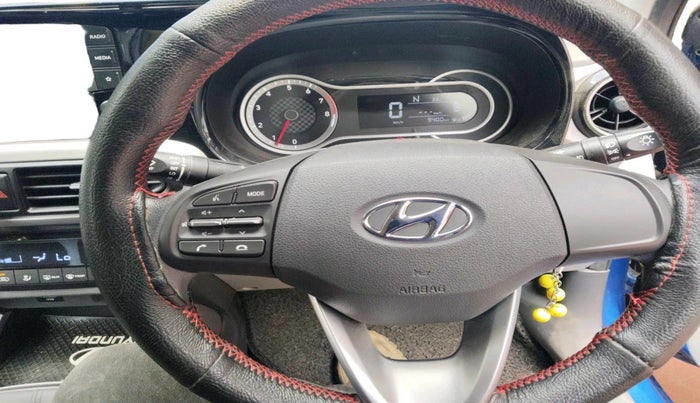 2021 Hyundai GRAND I10 NIOS SPORTZ AMT 1.2 KAPPA VTVT, Petrol, Automatic, 9,400 km, interior