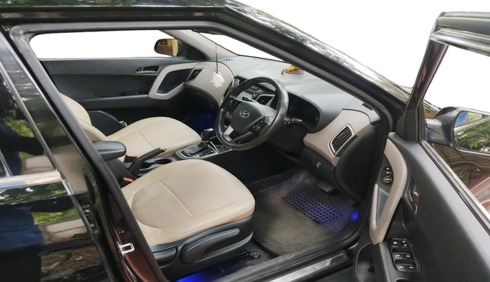 2016 Hyundai Creta SX PLUS AT 1.6 PETROL, CNG, Automatic, 99,525 km, interior