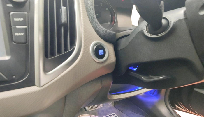 2016 Hyundai Creta SX PLUS AT 1.6 PETROL, CNG, Automatic, 99,525 km, interior