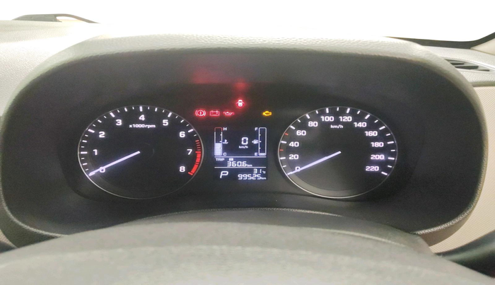 2016 Hyundai Creta SX PLUS AT 1.6 PETROL, CNG, Automatic, 99,525 km, interior