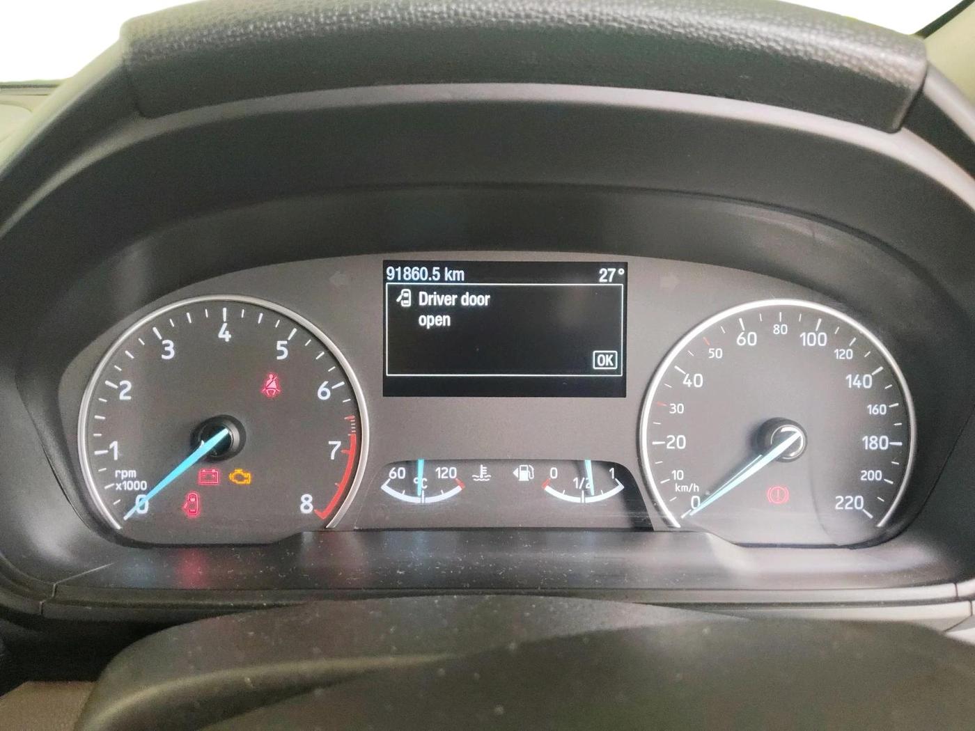 2020 Ford Ecosport TITANIUM 1.5L PETROL, Petrol, Manual, 91,860 km, interior